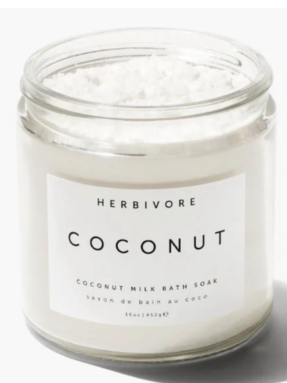 Herbivore Coconut Milk Bath Soak 8oz BRAND NEW/SEALED